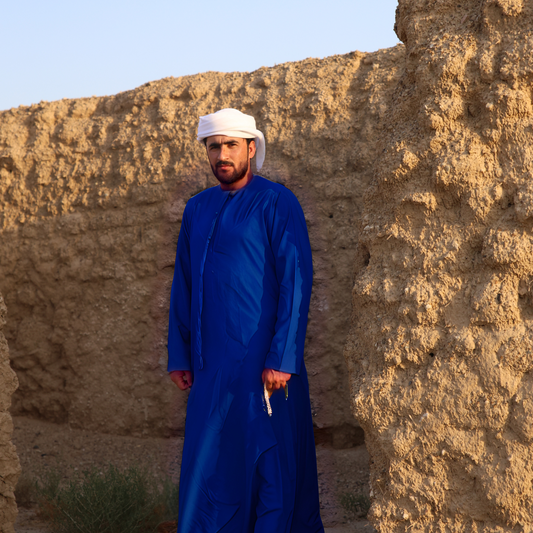 Men's Emirati Thobe || Sapphire